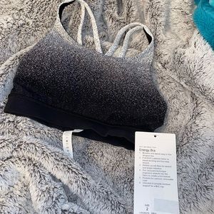 NWT new with tags lululemon energy bra size 2